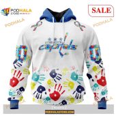 Custom Washington Capitals Autism Awareness Design Sweatshirt Nhl Hoodie 3d 1.jpg - demo10