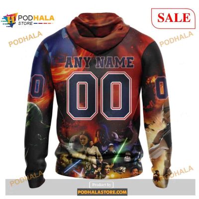 Custom Washington Capitals Design X Star War Sweatshirt NHL Hoodie 3D