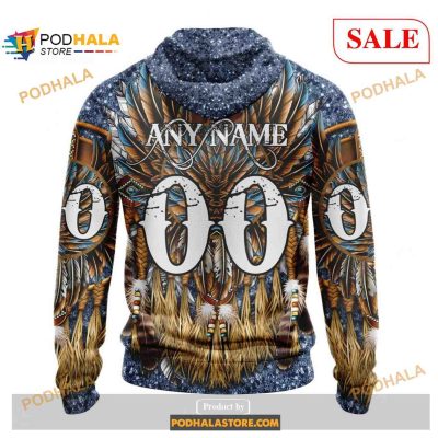 Custom Washington Capitals Native Costume Design Sweatshirt NHL Hoodie 3D