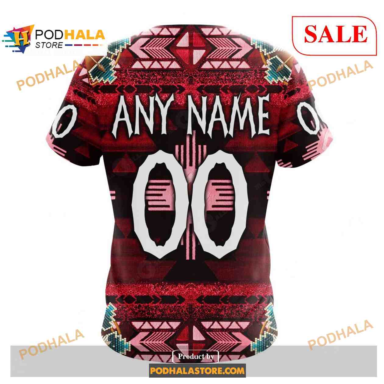 Custom Washington Capitals Native Costume Sweatshirt NHL Hoodie 3D Custom Washington Capitals Native Costume Sweatshirt NHL Hoodie 3D