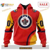 Custom Winnipeg Jets ALL Star Sunset NHL Shirt Hoodie 3D