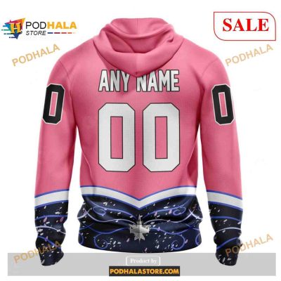 Custom Winnipeg Jets Fights Cancer NHL Shirt Hoodie 3D