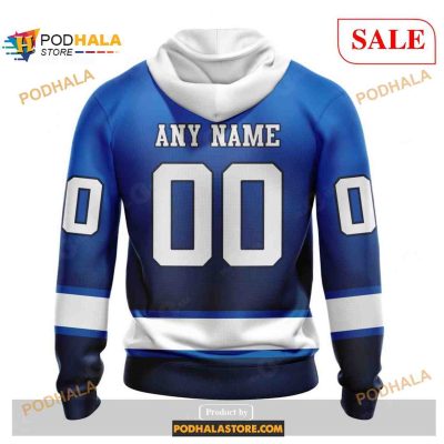Custom Winnipeg Jets Retro Gradient Design NHL Shirt Hoodie 3D