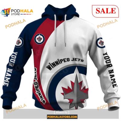 Custom Winnipeg Jets Sweatshirt NHL Hoodie 3D, You laugh I Laugh You Cry I Cry