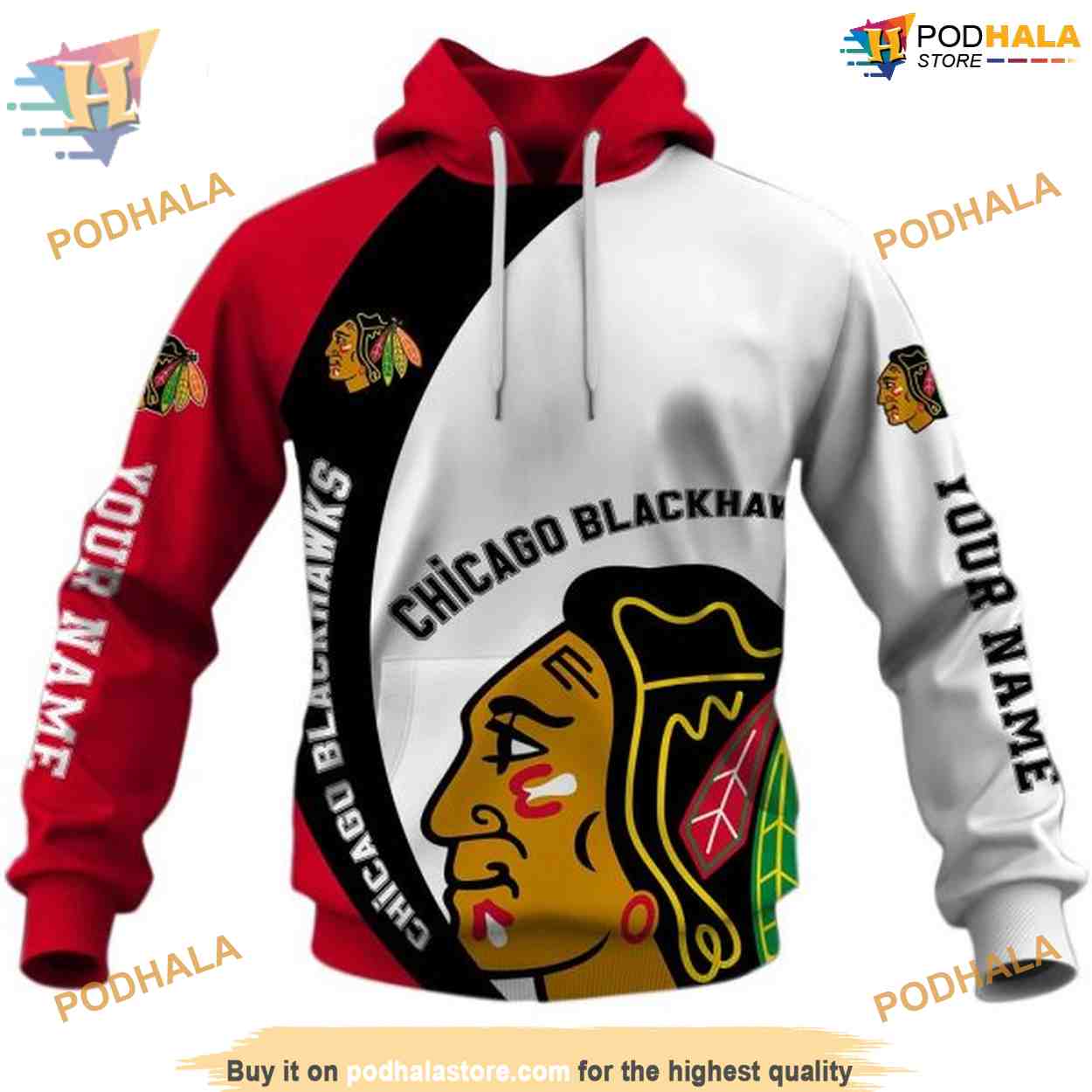 Custom You Laugh I Laugh You Cry I Cry NHL Chicago Blackhawks Hoodie 3D Custom You Laugh I Laugh You Cry I Cry NHL Chicago Blackhawks Hoodie 3D