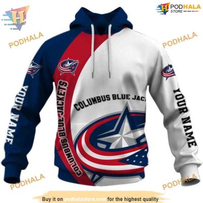 Custom You Laugh I Laugh You Cry I Cry NHL Columbus Blue Jackets Hoodie 3D