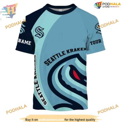 Custom You Laugh I Laugh You Cry I Cry NHL Seattle Kraken Hoodie 3D