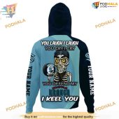 Custom You Laugh I Laugh You Cry I Cry Nhl Seattle Kraken Hoodie 3d 3.jpg - demo10