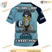 Custom You Laugh I Laugh You Cry I Cry Nhl Seattle Kraken Hoodie 3d 4.jpg - demo10