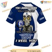 Custom You Laugh I Laugh You Cry I Cry Nhl Toronto Maple Leafs Hoodie 3d 4.jpg - demo10