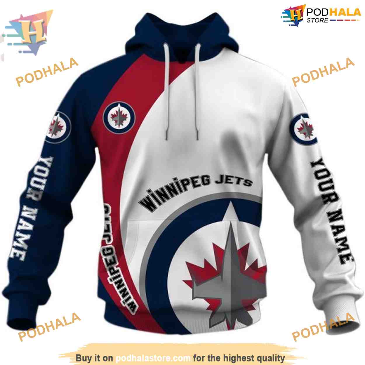 Custom You Laugh I Laugh You Cry I Cry NHL Winnipeg Jets Hoodie 3D Custom You Laugh I Laugh You Cry I Cry NHL Winnipeg Jets Hoodie 3D