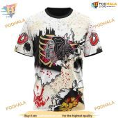 Custom Zombie Style For Halloween Nhl Chicago Blackhawks Hoodie 3d 3.jpg - demo10