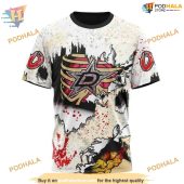 Custom Zombie Style For Halloween Nhl Dallas Stars Hoodie 3d Shirt 3.jpg - demo10