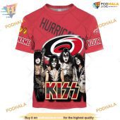 Custom Mix Kiss Band Style Nhl Detroit Red Wings Hoodie 3d 2.jpg - demo10