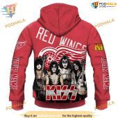 Custom Mix Kiss Band Style Nhl Detroit Red Wings Hoodie 3d 3.jpg - demo10