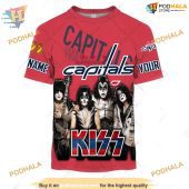 Custom X Kiss Band V2 Style Nhl Washington Capitals Hoodie 3d 2.jpg - demo10