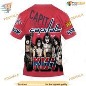 Custom X Kiss Band V2 Style Nhl Washington Capitals Hoodie 3d 4.jpg - demo10