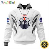 Custom Name NHL Edmonton Oilers Hoodie Special Space Force NASA Astronaut All Over Print 3D Unisex Hoodie