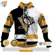 Customizable Pittsburgh Penguins Broken Mix 3d Hoodie For Nhl Fans 1.jpg - demo10