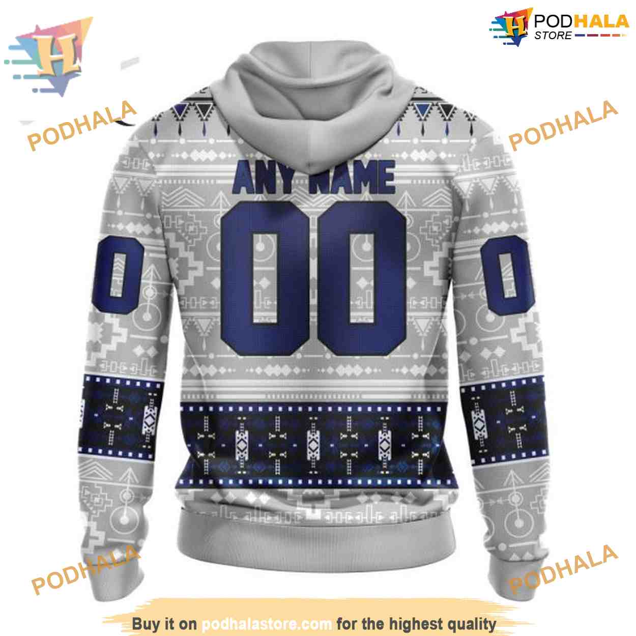 Customized Native Design NHL Toronto Maple Leafs Hoodie 3D Customized Native Design NHL Toronto Maple Leafs Hoodie 3D