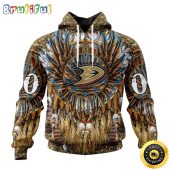 Customized NHL Anaheim Ducks Hoodie Special Native Costume Design 3D Hoodie Unisex Tshirt Hoodie