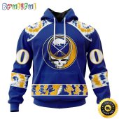 Customized NHL Buffalo Sabres Hoodie Special Grateful Dead Skull All Over Print 3D Hoodie Unisex Hoodie Tshirt