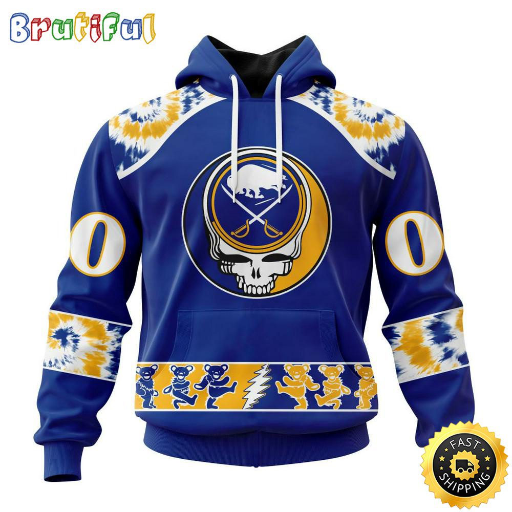 Customized NHL Buffalo Sabres Hoodie Special Grateful Dead Skull All Over Print 3D Hoodie Unisex Hoodie Tshirt Customized NHL Buffalo Sabres Hoodie Special Grateful Dead Skull All Over Print 3D Hoodie Unisex Hoodie Tshirt