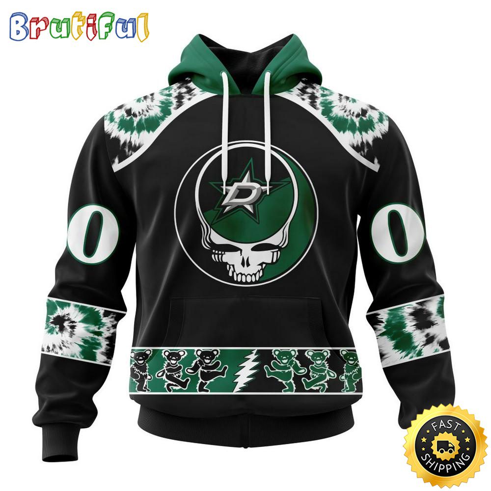 Customized NHL Dallas Stars Hoodie Special Grateful Dead Skull All Over Print 3D Hoodie Unisex Hoodie Tshirt Customized NHL Dallas Stars Hoodie Special Grateful Dead Skull All Over Print 3D Hoodie Unisex Hoodie Tshirt