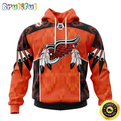 Customized NHL Detroit Red Wings Hoodie Specialized Design Child Lives Matter 2023 All Over Print 3D Hoodie Unisex Hoodie Tshirt