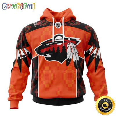 Customized NHL Minnesota Wild Hoodie Specialized Design Child Lives Matter 2023 All Over Print 3D Hoodie Unisex Hoodie Tshirt