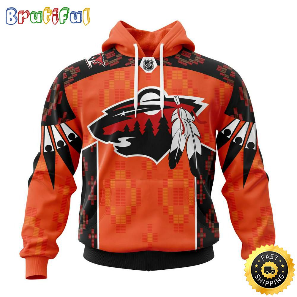 Customized NHL Minnesota Wild Hoodie Specialized Design Child Lives Matter 2023 All Over Print 3D Hoodie Unisex Hoodie Tshirt