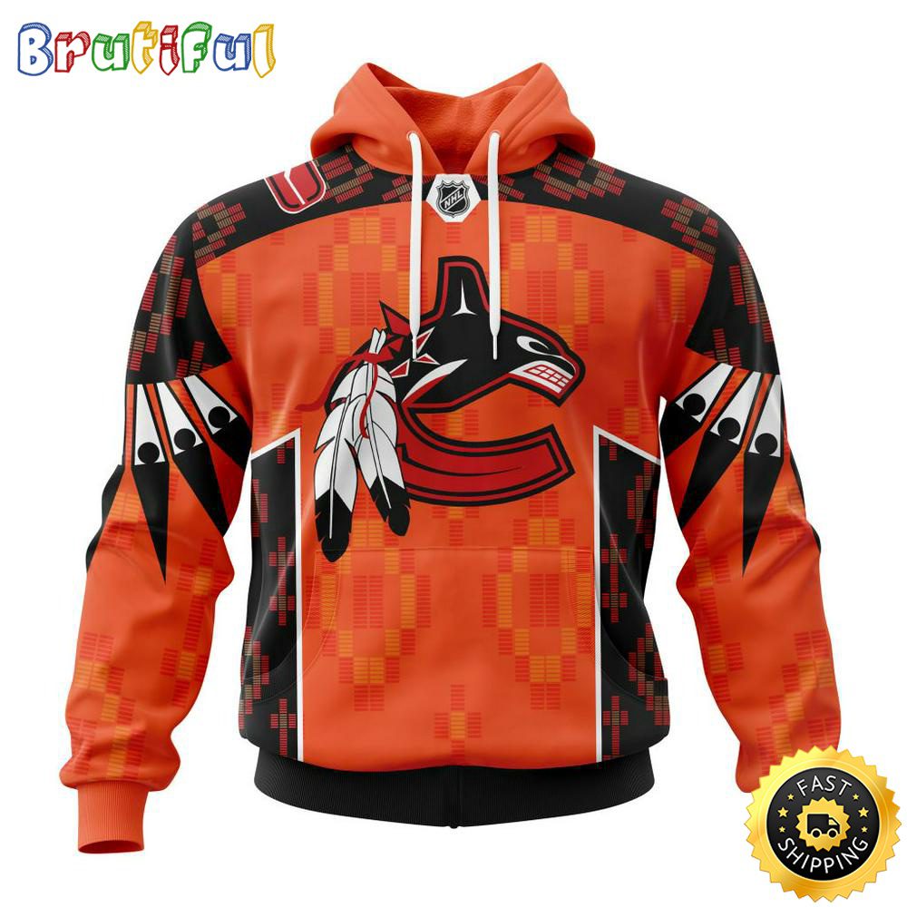 Customized NHL Vancouver Canucks Hoodie Specialized Design Child Lives Matter 2023 All Over Print 3D Hoodie Unisex Hoodie Tshirt