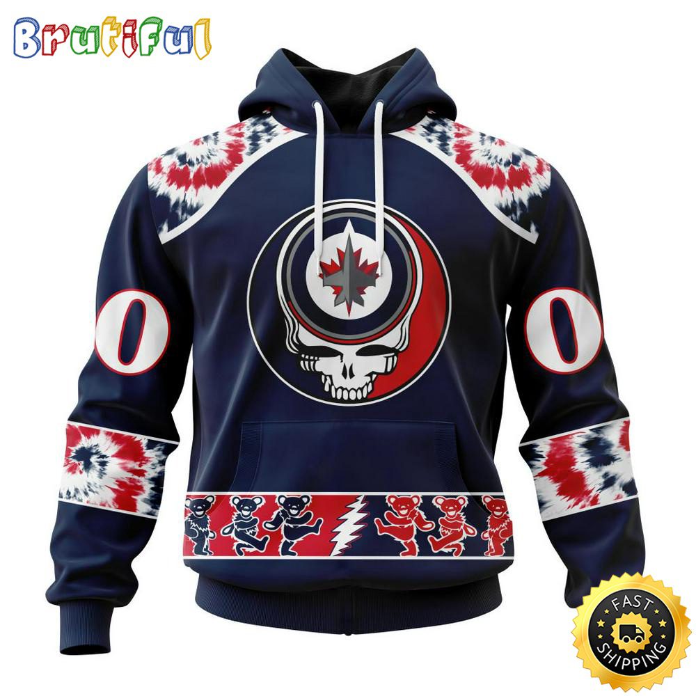Customized NHL Winnipeg Jets Hoodie Special Grateful Dead Skull All Over Print 3D Hoodie Unisex Hoodie Tshirt Customized NHL Winnipeg Jets Hoodie Special Grateful Dead Skull All Over Print 3D Hoodie Unisex Hoodie Tshirt