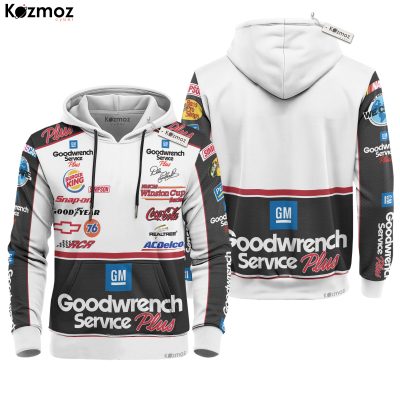 Dale Earnhardt Shirt 2000 Racing Clothes Nascar Sweatshirt Zip Hoodie Sweatpant