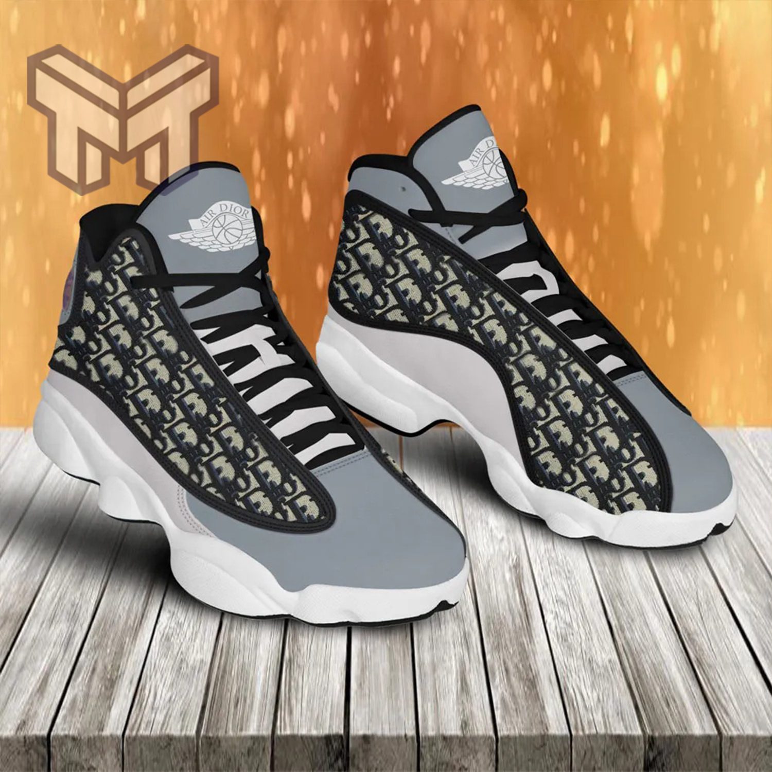 Dior Grey Air Jordan 13 Sneaker Shoes Hot 2023 Dior Grey Air Jordan 13 Sneaker Shoes Hot 2023