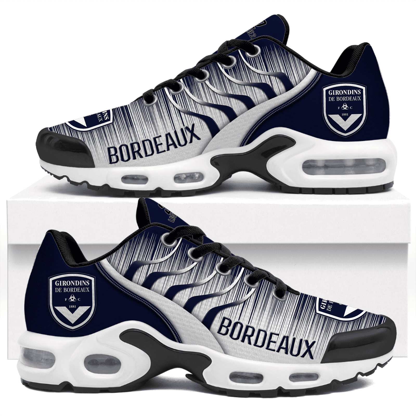 FC Girondins de Bordeaux - Chaussures Air Max Plus Nouvelle ?dition FC Girondins de Bordeaux - Chaussures Air Max Plus Nouvelle ?dition