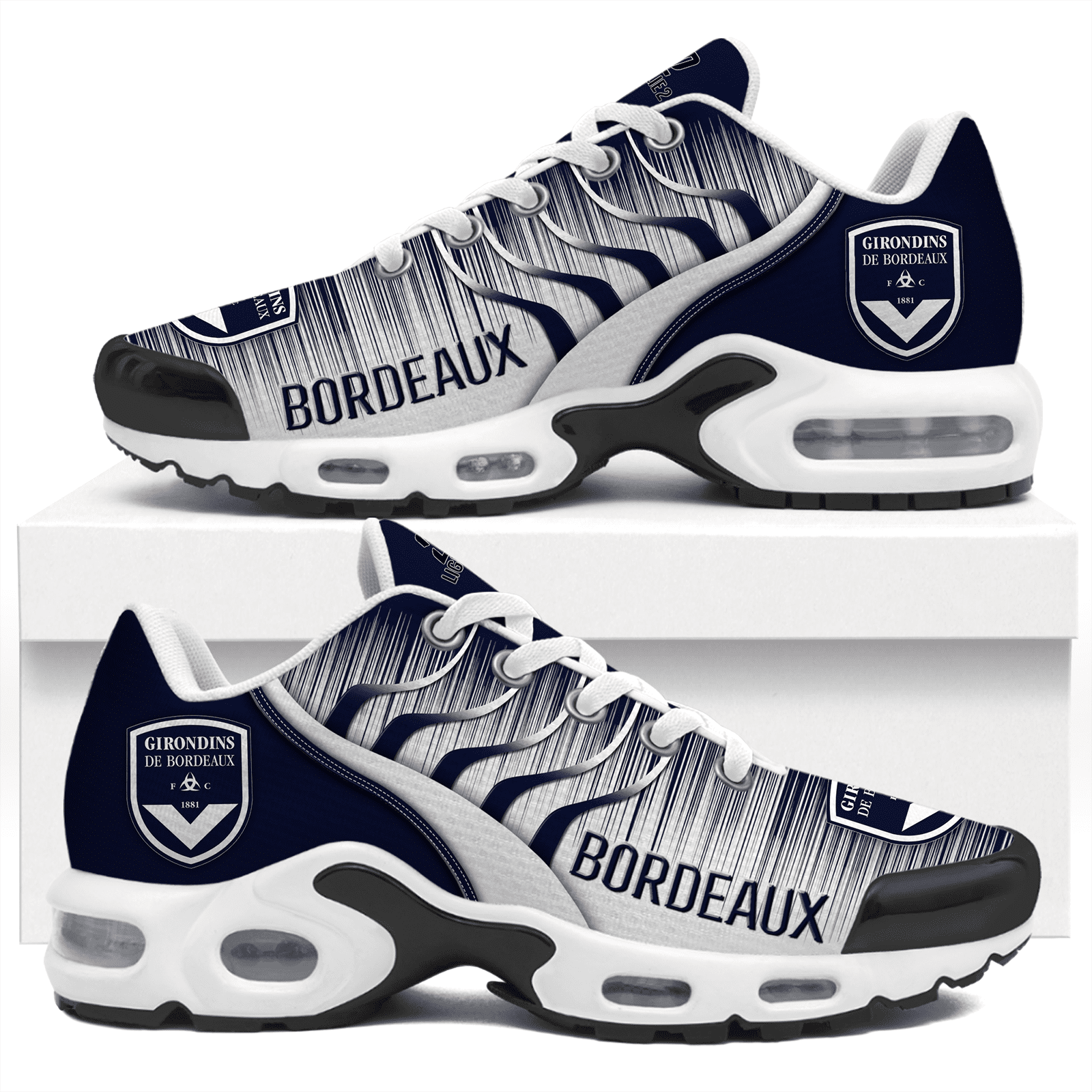 FC Girondins de Bordeaux - Chaussures Air Max Plus Nouvelle ?dition FC Girondins de Bordeaux - Chaussures Air Max Plus Nouvelle ?dition