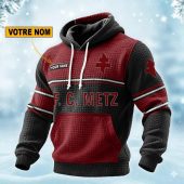 FC Metz Personalized waffle knit hoodie