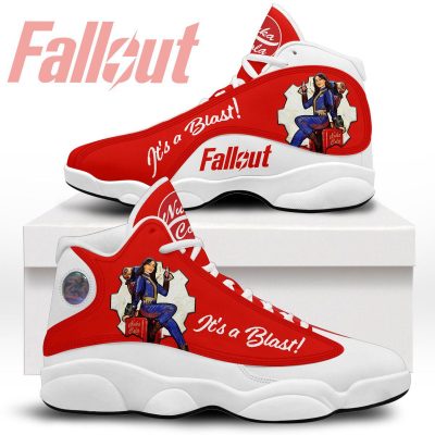 Fallout AJ13 Sneakers Air Jordan 13 Shoes White