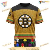 Fearless Against Autism Concept Nhl Boston Bruins Hoodie 3d Supportive Merch 3.jpg - demo10