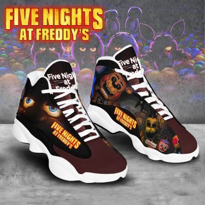 Five Nights at Freddy?s AJ13 Sneakers Air Jordan 13 Shoes White