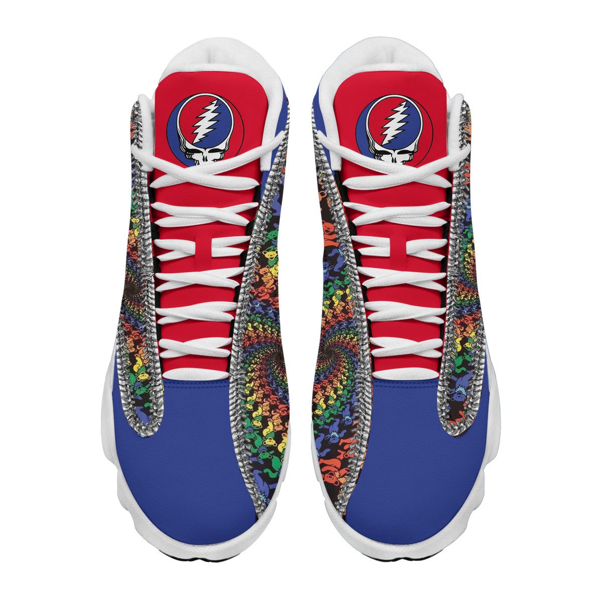 Grateful Dead AJ13 Sneakers Air Jordan 13 Shoes Type01 Grateful Dead AJ13 Sneakers Air Jordan 13 Shoes Type01