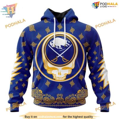 Grateful Dead Special Design NHL Buffalo Sabres 3D Hoodie Unique Apparel