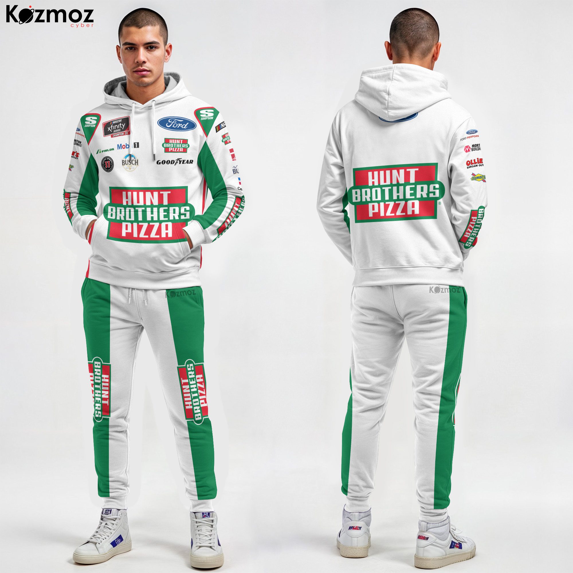 Kevin Harvick Racing Team Hoodie & Jogger Set -NASCAR Racing Team Kevin Harvick Racing Team Hoodie & Jogger Set -NASCAR Racing Team