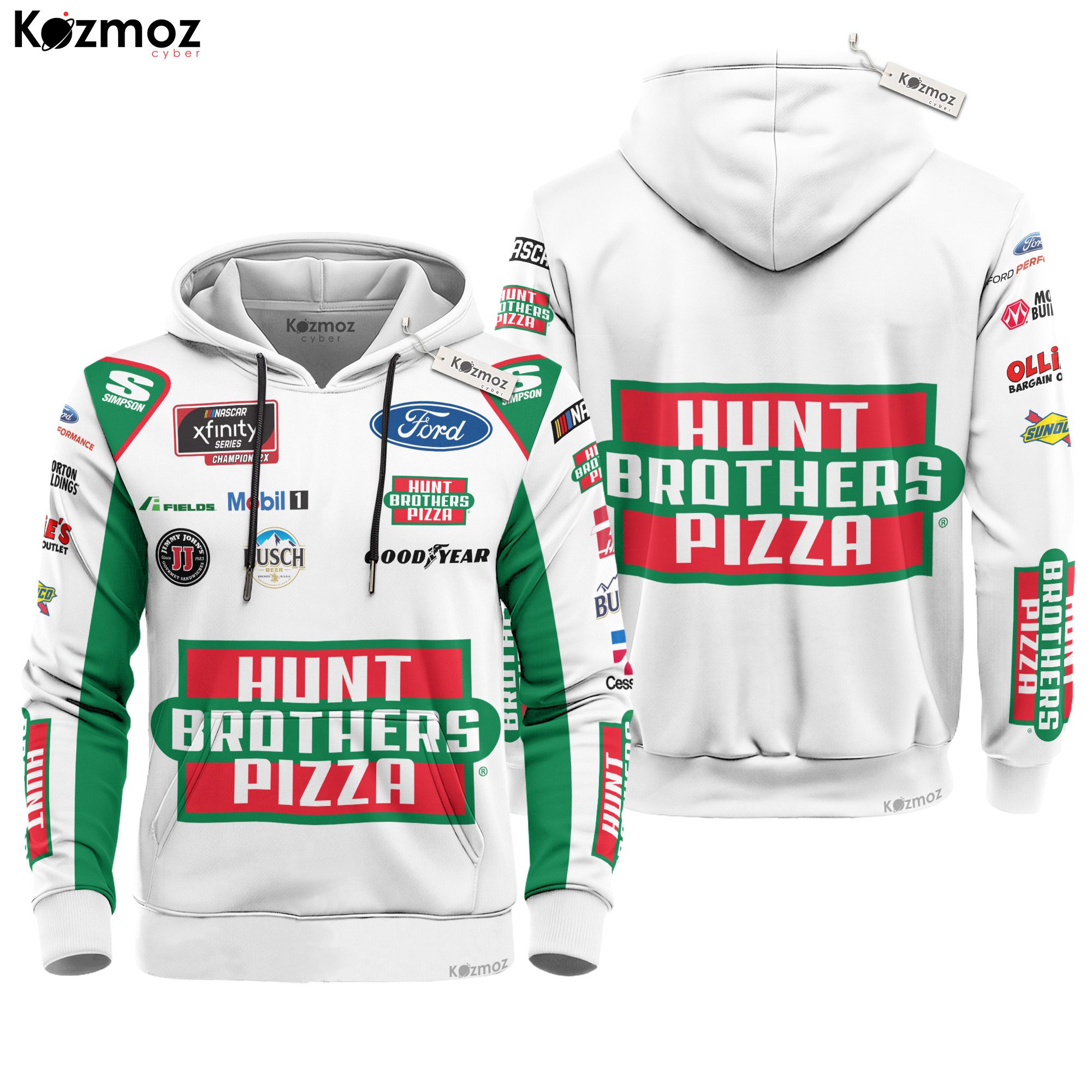 Kevin Harvick Racing Team Hoodie & Jogger Set -NASCAR Racing Team Kevin Harvick Racing Team Hoodie & Jogger Set -NASCAR Racing Team