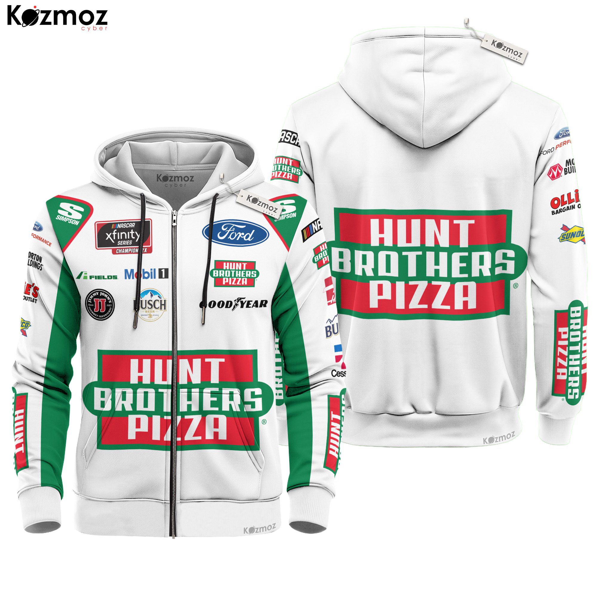 Kevin Harvick Racing Team Hoodie & Jogger Set -NASCAR Racing Team Kevin Harvick Racing Team Hoodie & Jogger Set -NASCAR Racing Team