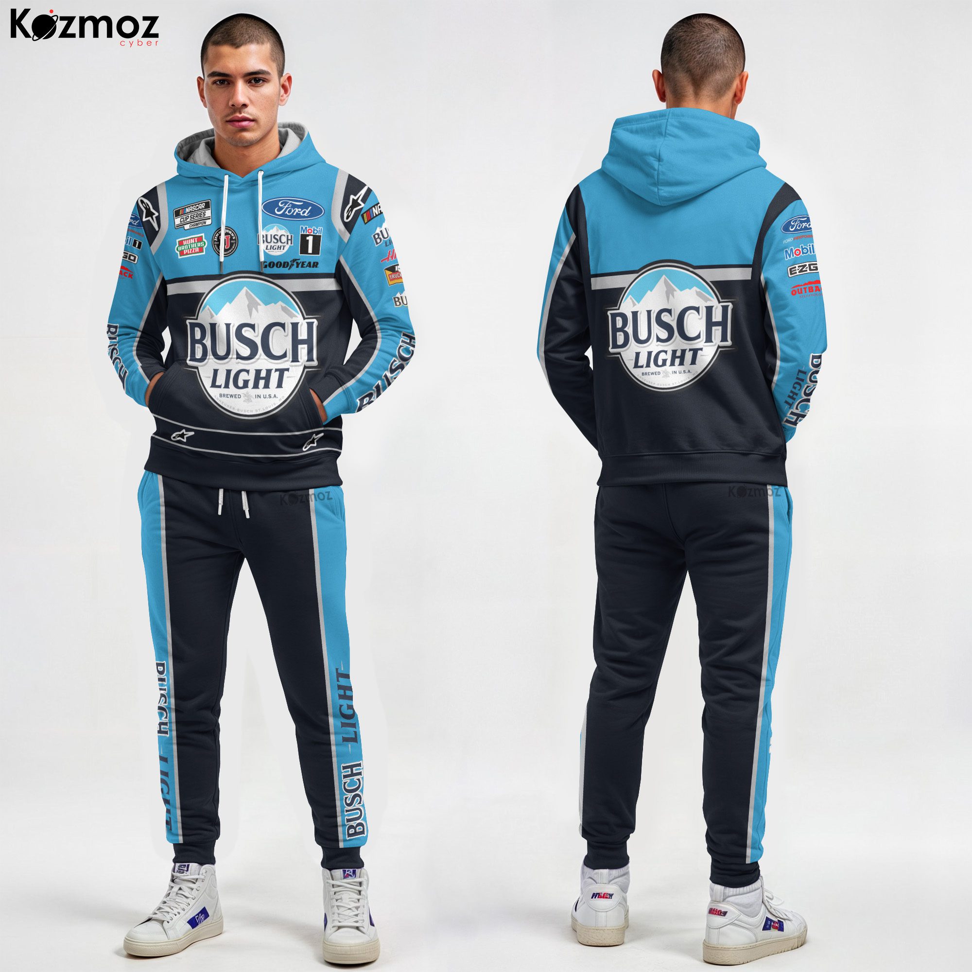 2019 Busch Beer Kevin Harvick Race Suit - F1 Racing Team 2019 Busch Beer Kevin Harvick Race Suit - F1 Racing Team