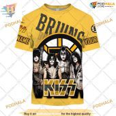 Kiss Band Style Personalized Nhl Boston Bruins Hoodie 3d Rock Inspired Merch 2.jpg - demo10