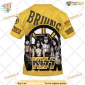 Kiss Band Style Personalized Nhl Boston Bruins Hoodie 3d Rock Inspired Merch 4.jpg - demo10