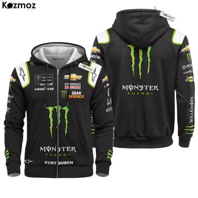 Monster Energy Go Kart Race Suit Kurt Busch Collection- Nascar Racing Team